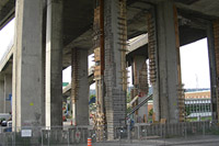 Saint-Henri, Échangeur Turcot, piétons, Centre Gadbois, Canal de Lachine, Montréal, le sud-Ouest