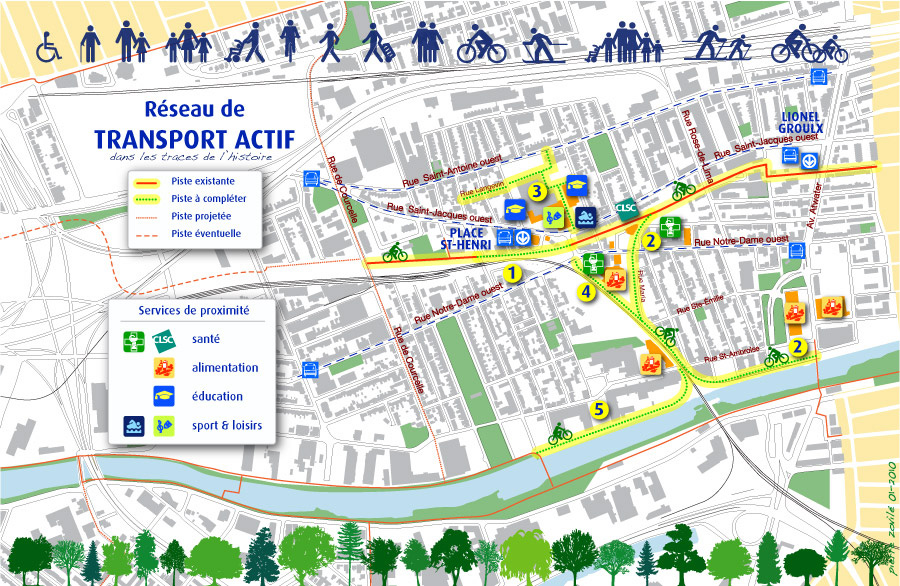 Réseau de transport actif S-O_Montréal